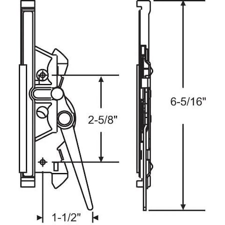 Strybuc Lock Drive Assembly 34-169